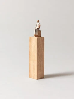 Olectronica Wooden Statuette - Natural -Rikumo Olectronica Wooden Statuette Natural C 3
