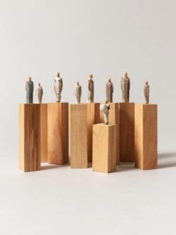 Olectronica Wooden Statuette - Natural