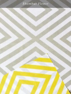 Hirali Tenugui (Ochugen) 41 Hirali Tenugui (Ochugen) -Rikumo Rhombus Flower