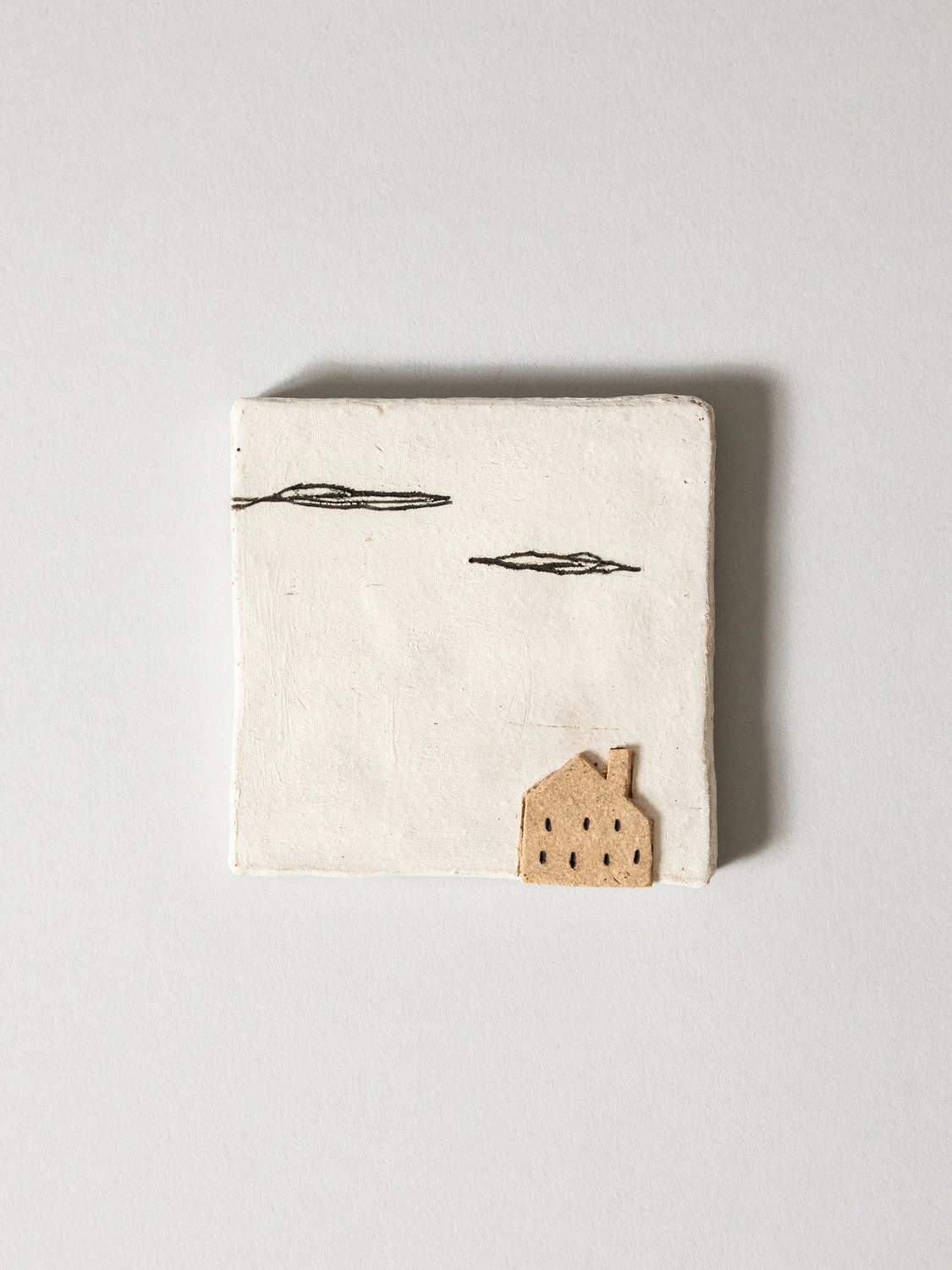 Ceramic City Decorative Tile - No. 4 3 Ceramic City Decorative Tile - No. 4