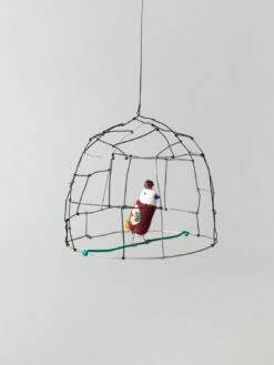 Wire Bird Mobile