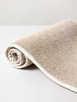 Sasawashi Bath Mat - Beige, Long 9 Sasawashi Bath Mat - Beige, Long -Rikumo Sasawashi Bath Mat Long Beige 4
