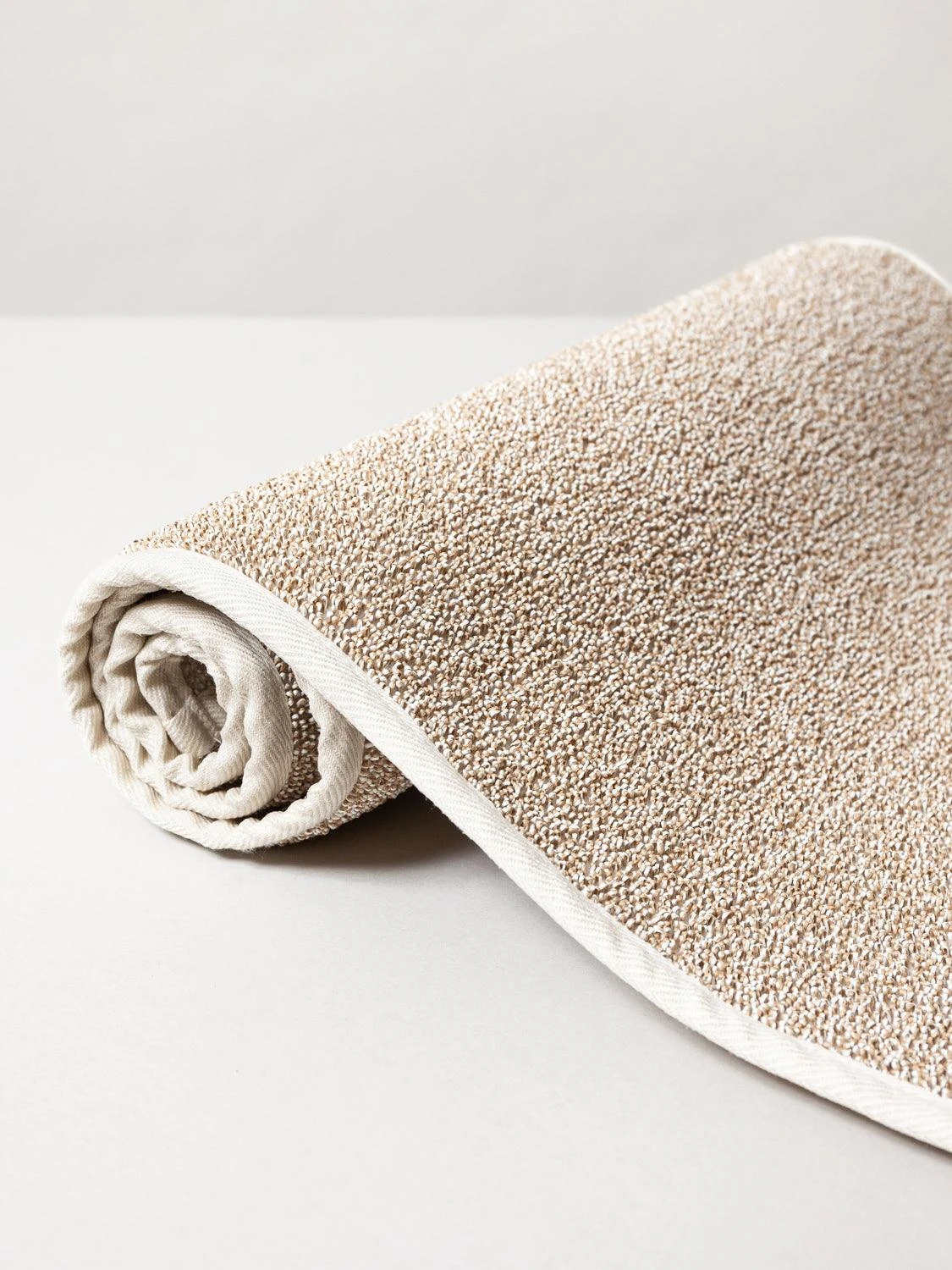 Sasawashi Bath Mat - Beige, Long 6 Sasawashi Bath Mat - Beige, Long - Image 4