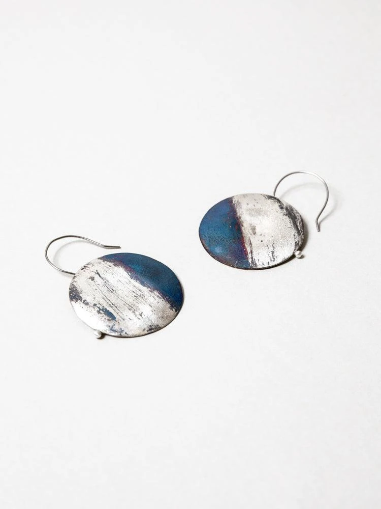 Blue Silver Earrings 4 Blue Silver Earrings - Image 2