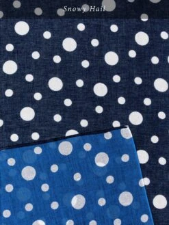 Hirali Cotton Gauze Stole -Rikumo Snowy Hail f8e27323 e45b 4d27 ba25 5637244c2231