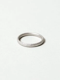 Edge Cast Platinum Wedding Band 10 Edge Cast Platinum Wedding Band -Rikumo So Jewelry Wedding Band Edge Cast Platinum 2.5mm 1