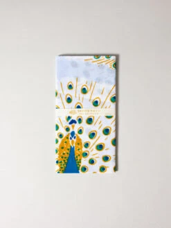 Rikumo 22 SOU•SOU Tenugui - Peacock