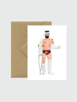 Greeting Card - Superhero Recovery