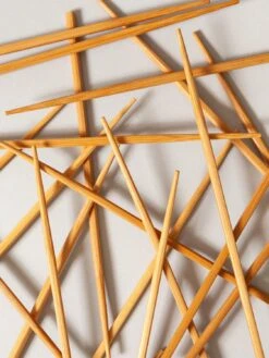 Susu Bamboo Chopstick Set - Natural, Pack Of 10 11 Susu Bamboo Chopstick Set - Natural, Pack Of 10 -Rikumo Susu Round Bamboo Chopstick Set Natural Set of 10 4