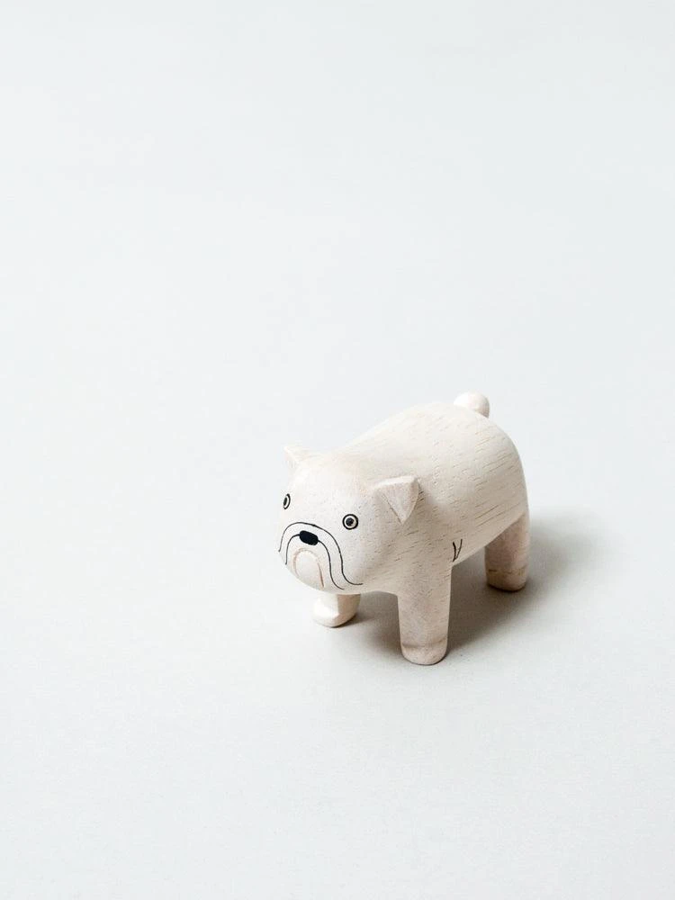 Wooden Animal - Bulldog 3 Wooden Animal - Bulldog