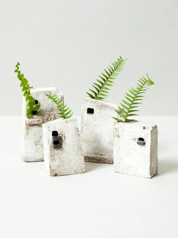 Ceramic City Bud Vase - No. 2 4 Ceramic City Bud Vase - No. 2 - Image 2