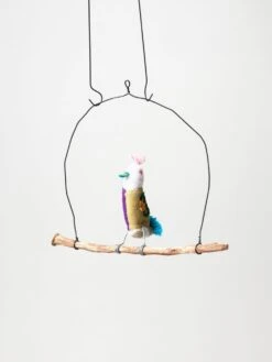 Roost Wire Bird Mobile -Rikumo Tasogaredo Roost Wire Bird Mobile 3