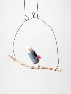 Roost Wire Bird Mobile -Rikumo Tasogaredo Roost Wire Bird Mobile 5