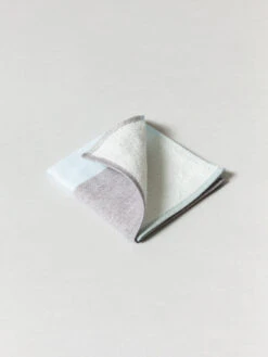 Tri-Color Chambray Towel 8 Tri-Color Chambray Towel -Rikumo Toshii Tri Color Chambray Towel Grey 3