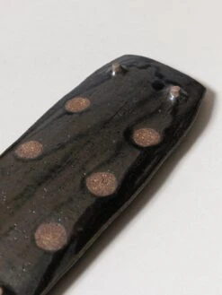 Kuro Minoyaki Long Plate -Rikumo Uproducts Kuro Minoyaki Long Plate 3