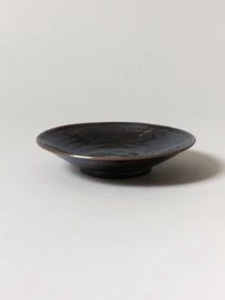 Kuro Minoyaki Plate