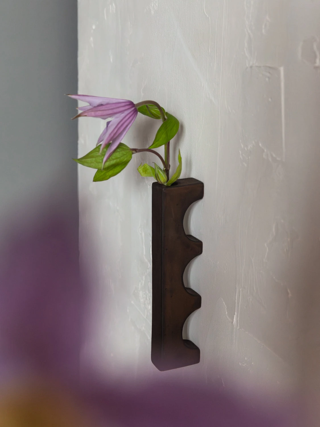 Tanaka Wall Vase - Long 4 Tanaka Wall Vase - Long - Image 2