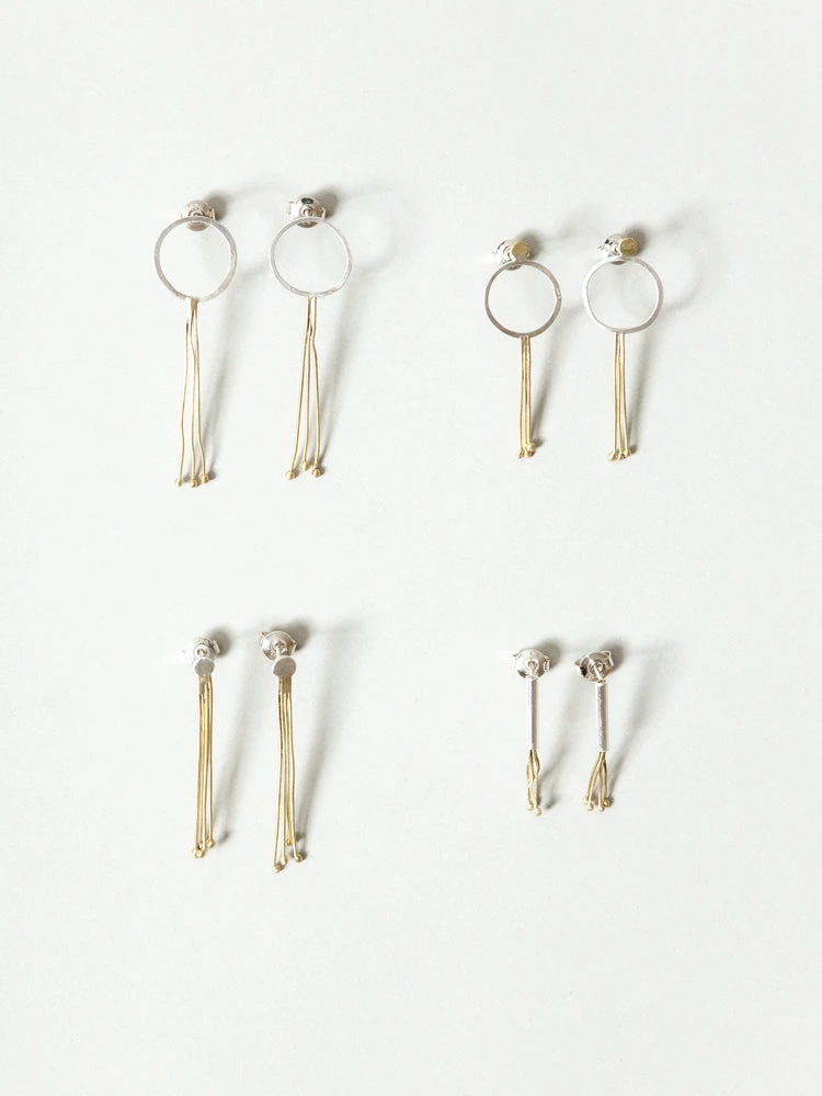 Wakako Streamer Earrings 2 Wakako Streamer Earrings