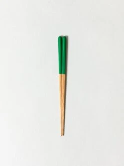 Susu Round Bamboo Chopsticks -Rikumo Yamachiku Susu Bamboo Round Chopsticks Green 2