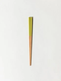 Susu Round Bamboo Chopsticks -Rikumo Yamachiku Susu Bamboo Round Chopsticks Olive 2