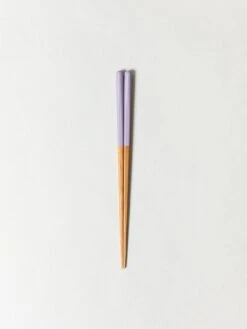 Susu Round Bamboo Chopsticks -Rikumo Yamachiku Susu Bamboo Round Chopsticks Purple 2