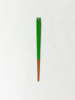 Urushi Slim Chopsticks 16 Urushi Slim Chopsticks -Rikumo Yamachiku Urushi Slim Chopsticks Green 2