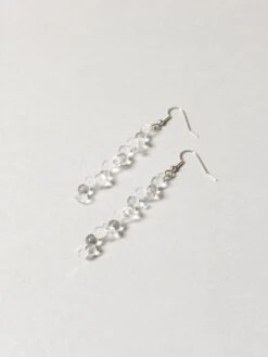 Glass Earrings - Rain 13 Glass Earrings - Rain -Rikumo Yoko Yano Glass Earrings Rain Clear 1 d09b8fd1 69b9 4ac6 abcd 46551dfc7149