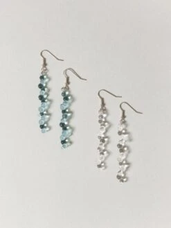 Glass Earrings - Rain
